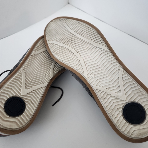 Thomas & Vine Jett Wing Tip Derby Gray Suede Upper Oxford Mens Shoes Sz 12 - Picture 12 of 12